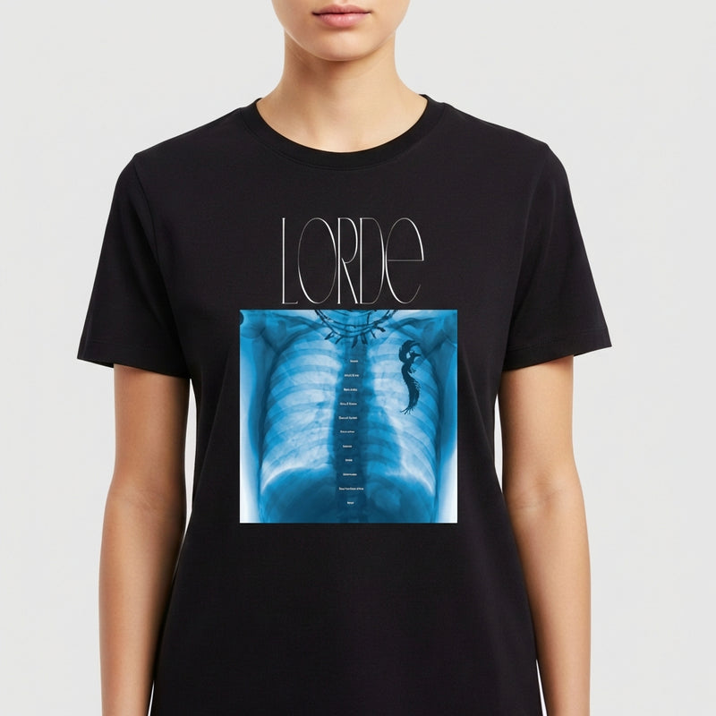 "LORDE  X-Ray" Camiseta Premium Unissex