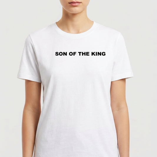 "COLEÇÃO 05 - SON OF THE KING" Camiseta Premium Unissex