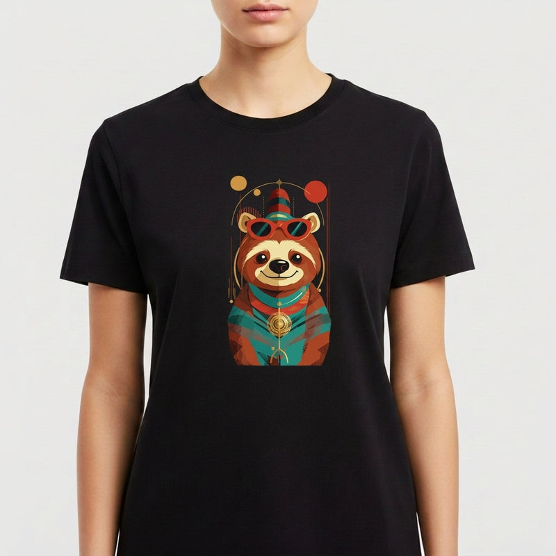 "Alma Retrô — simples, elegante, atemporal - Preguiça" Camiseta Premium Unissex