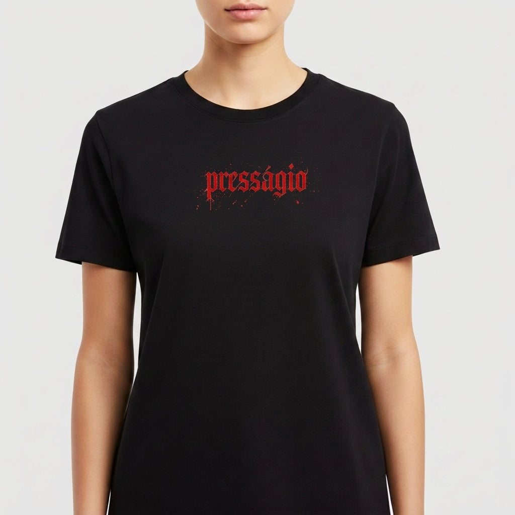 "Camiseta PRESSSÁGIO — MAFFIE Records" Camiseta Premium Unissex