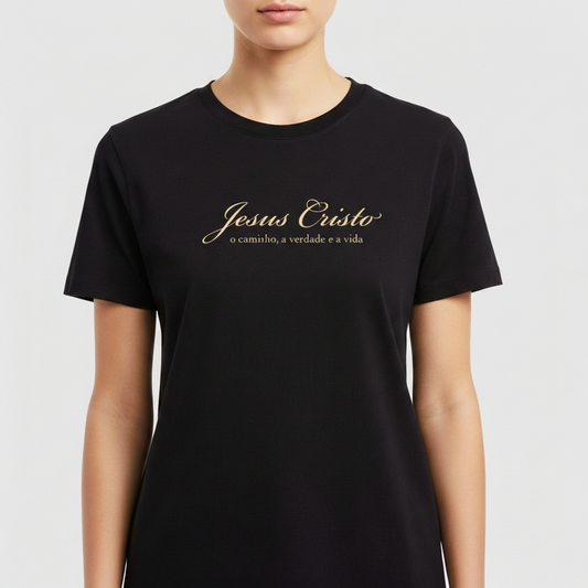 "Jesus Cristo - unissex TShirt" Camiseta Premium Unissex