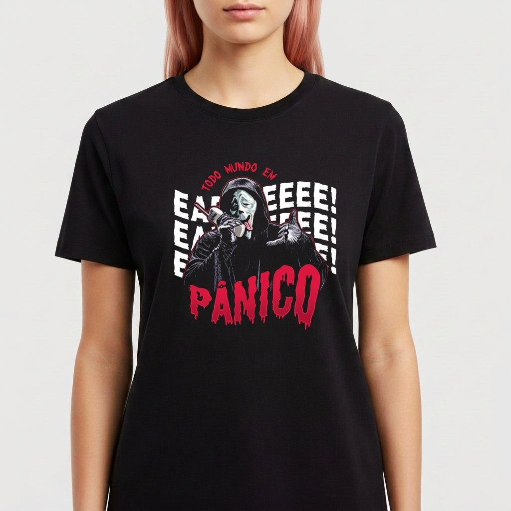 "Camiseta Premium Unissex Ghostface" Camiseta Premium Unissex