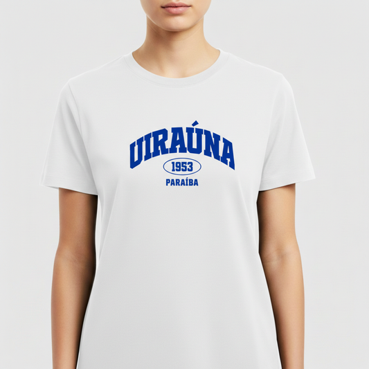 "Camiseta Cities - Uiraúna 1953" Camiseta Premium Unissex