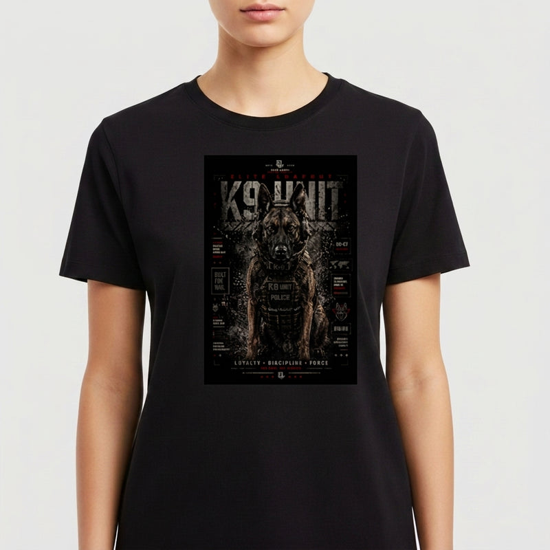 "K9 UNIT" Camiseta Premium Unissex