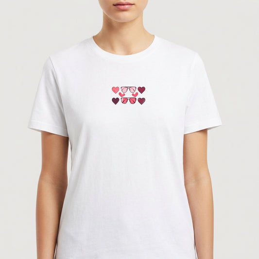 "Camiseta Vurb "Love Vision" Camiseta Premium Unissex