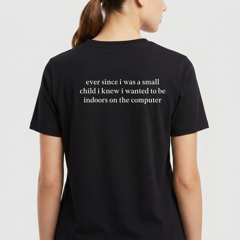 "Small Child" Camiseta Premium Unissex