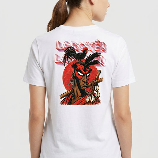 "Camiseta Laroyê Exu Vintage" Camiseta Premium Unissex