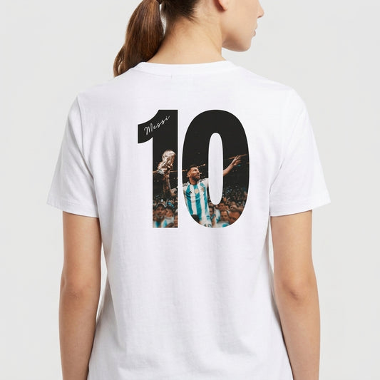 "Camiseta Messi - LEGACY - Numbers Series" Camiseta Premium Unissex
