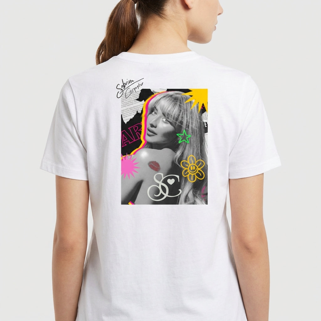 "Pop Icon kiss" Camiseta Premium Unissex