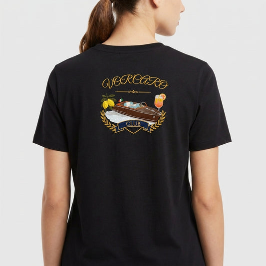 "Vorcaro Capri Club" Camiseta Premium Unissex