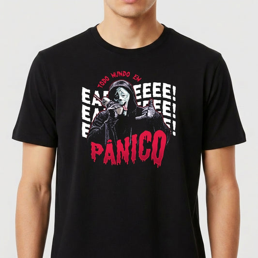 "Camiseta Premium Unissex Ghostface" Camiseta Premium Unissex