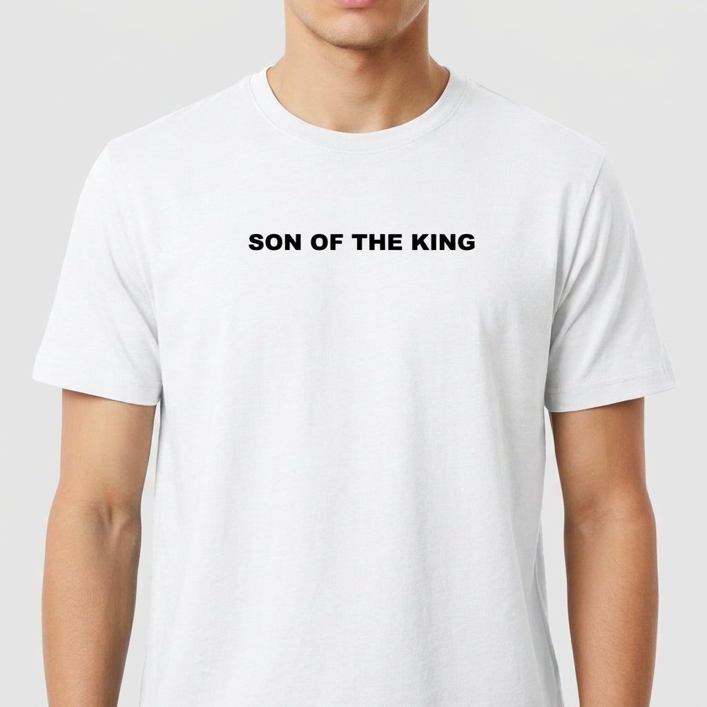 "COLEÇÃO 05 - SON OF THE KING" Camiseta Premium Unissex