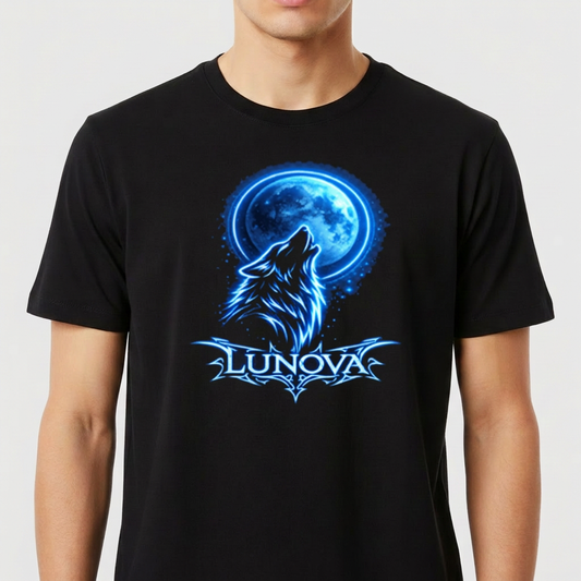 "LUNOVA- Lunar Wolf" Camiseta Premium Unissex