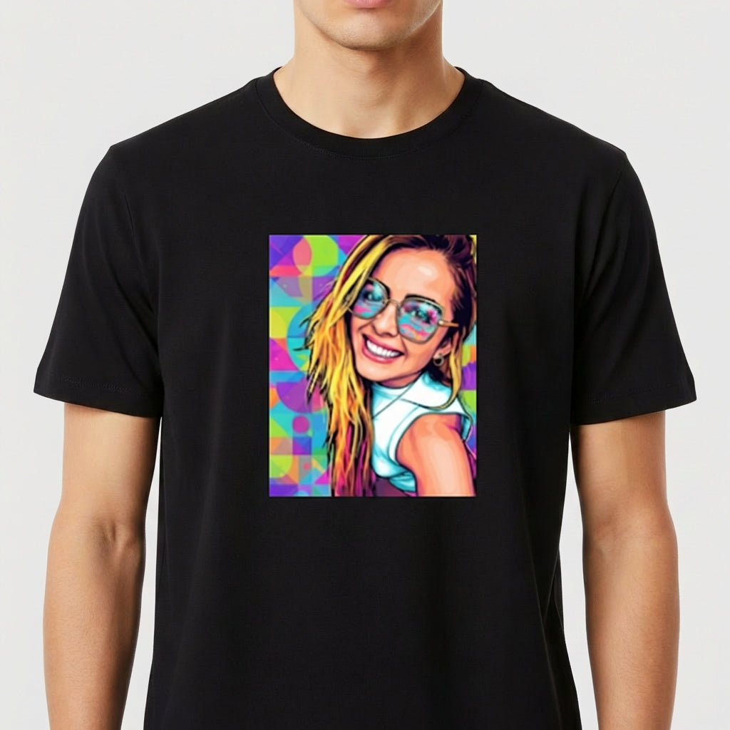 "Color Mood Nath" Camiseta Premium Unissex