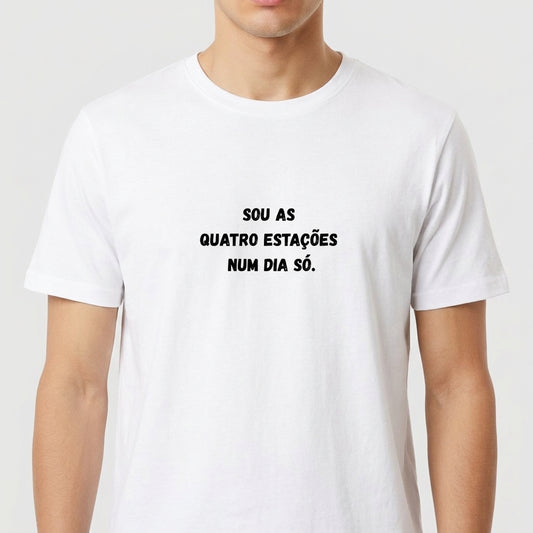 "Camiseta - Quatro estações SP" Camiseta Premium Unissex