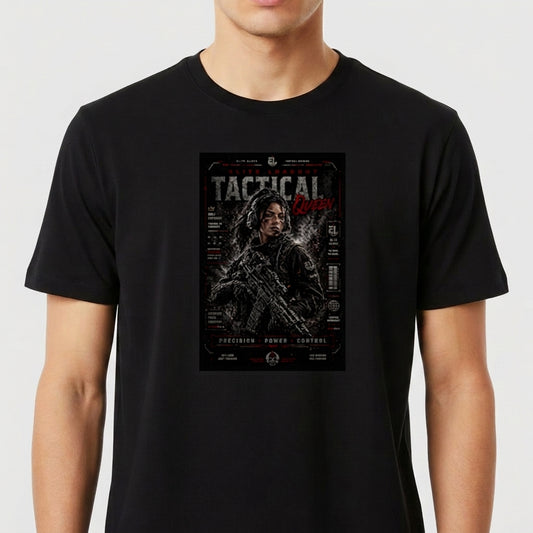 "Tactical Queen" Camiseta Premium Unissex