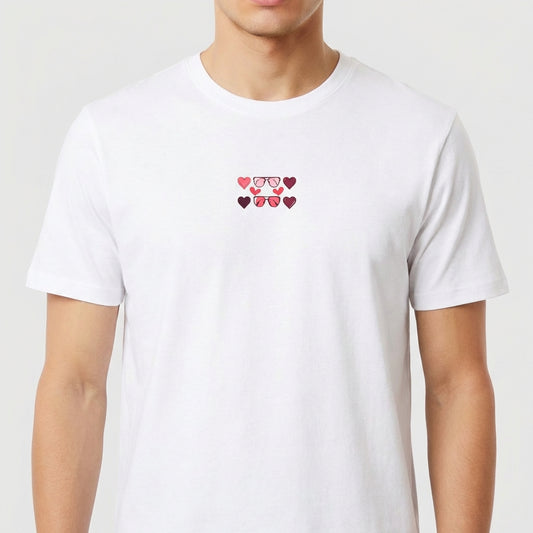 "Camiseta Vurb "Love Vision" Camiseta Premium Unissex