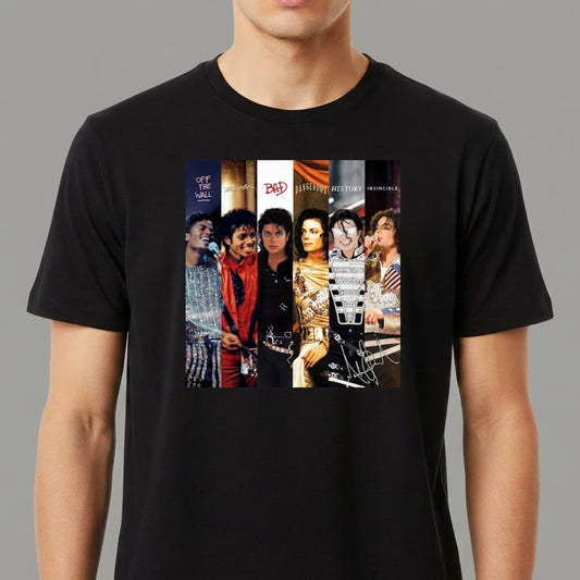 "Camiseta Premium Unissex Eras Michael Jackson" Camiseta Premium Unissex