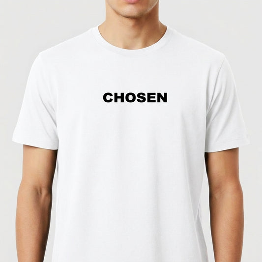 "COLEÇÃO 01 - CHOSEN" Camiseta Premium Unissex