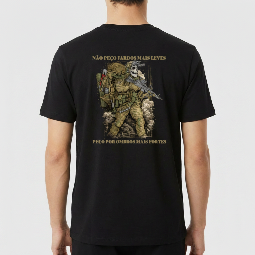 "Ombros Fortes Premium" Camiseta Premium Unissex