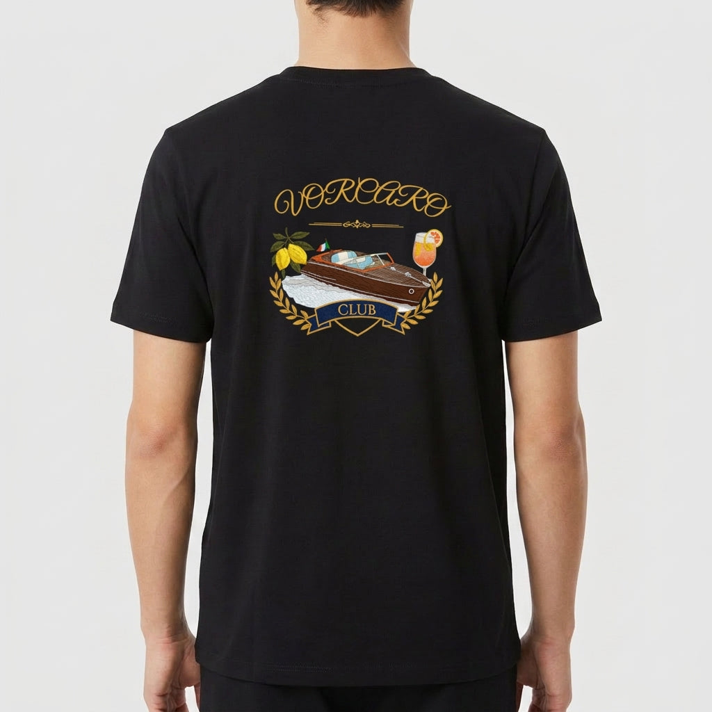 "Vorcaro Capri Club" Camiseta Premium Unissex