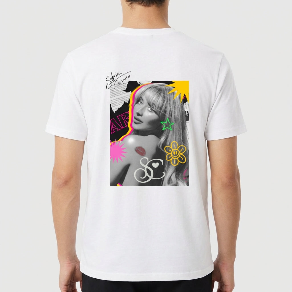 "Pop Icon kiss" Camiseta Premium Unissex