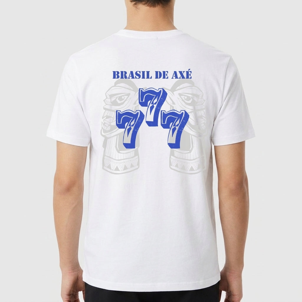 "Camiseta Arquibancada da Fé - Galo" Camiseta Premium Unissex
