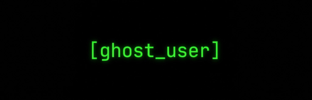 [ghost_user] — banner